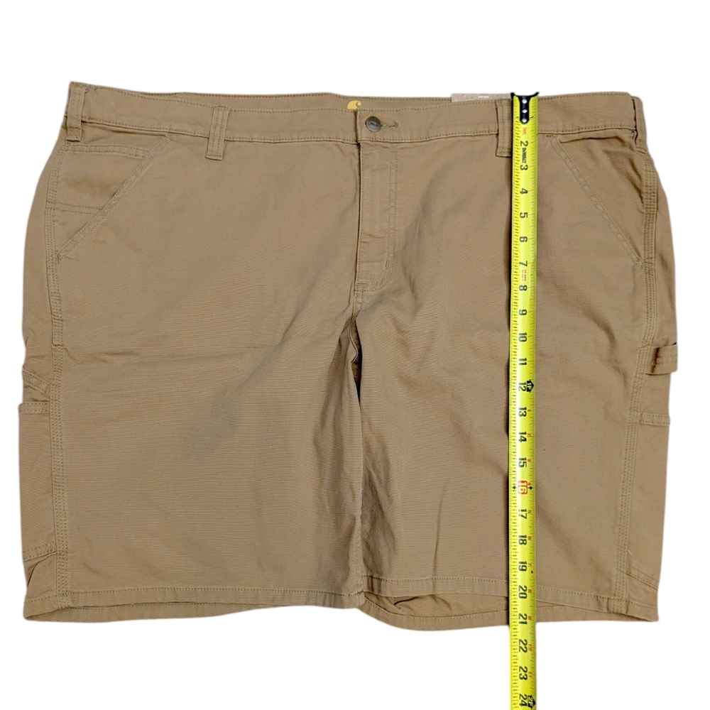 Carhartt Women's ORIGINAL Fit Crawford Short Plus - 24W Rugged Flex - 102094 257 - Picture 11 of 13